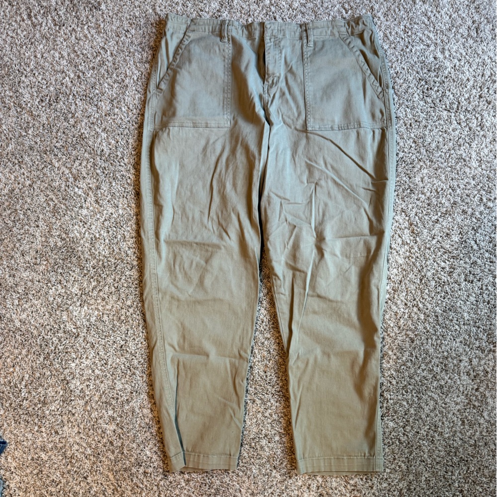 Ava & Viv Sage Green Cargo Pants